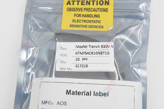 Mosfet Trench 630V NCH NTMFS4C910NBT1G（0）